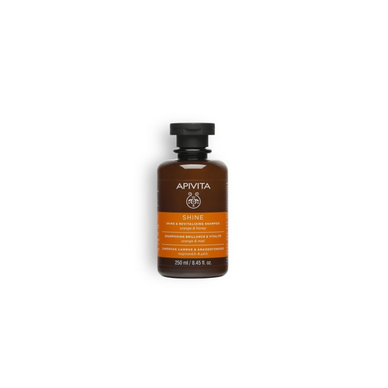 Apivita Champu Brillo Naranja y Miel 250ml