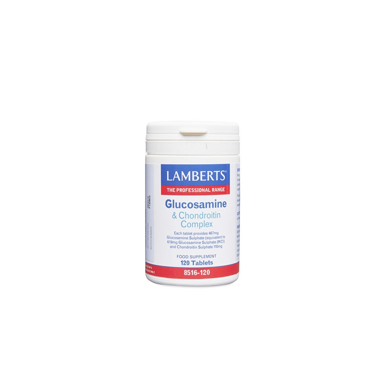 Lamberts Complejo de Glucosamina y Condroitina 120 Comp