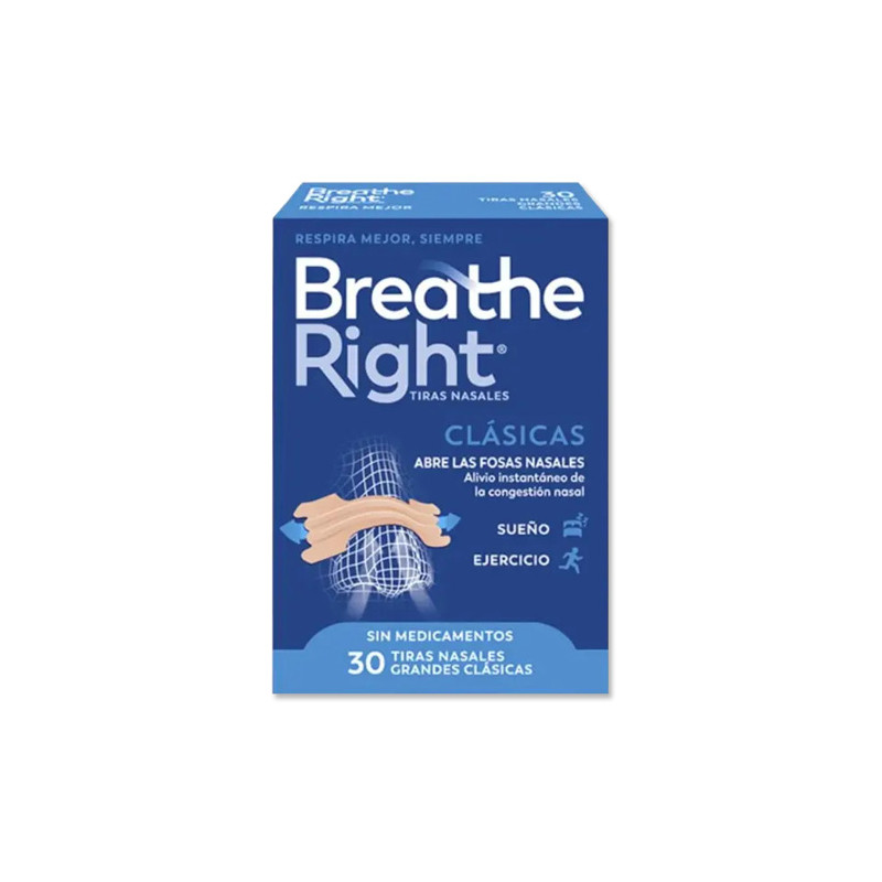 Breathe Right Tira Nasal T- Peq-Med 30Uds