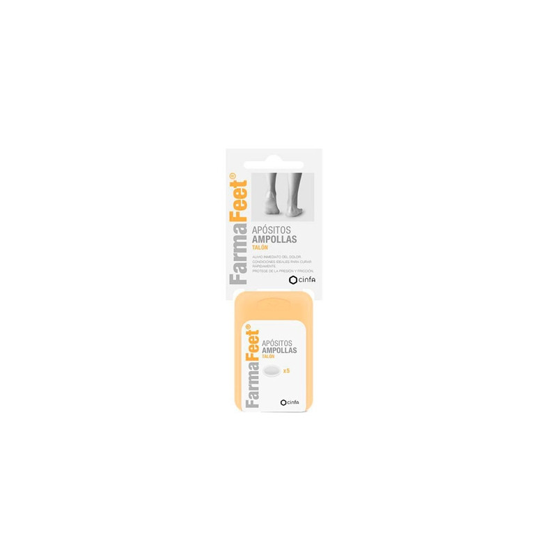 Farma Feet Apositos Ampollas Talon 5 Uds