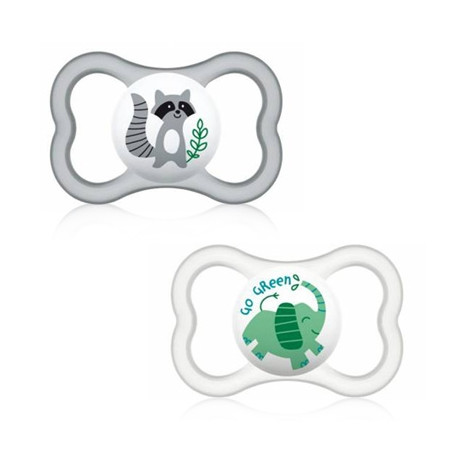 Mam Air Chupete Silicona Neutro 6m+ 2 Uds
