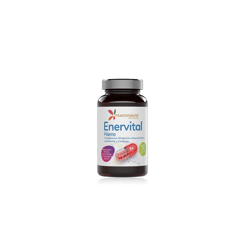 Mundonatural Enervital Hierro 30 Capsulas