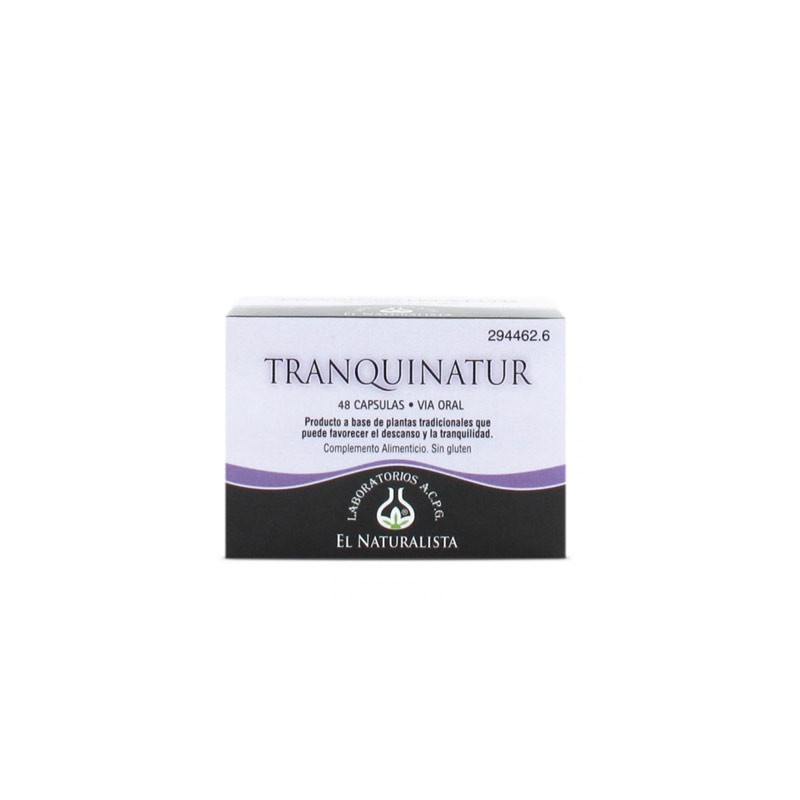 El Naturista tranquilizante 375 mg 48 cápsulas