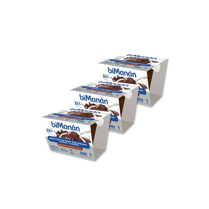 Bimanan Copa Sabor Chocolate Triplo 3x210gr