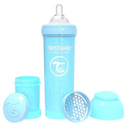 Twistshake Biberon Anti-Colico Azul 4m+ 330ml
