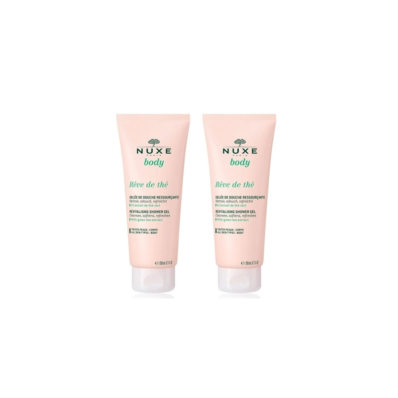 Nuxe Body Reve de The Gel de Ducha Revitalizante Duplo 2x200ml