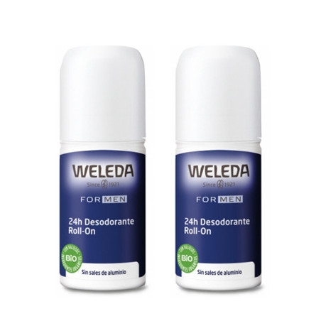 Weleda Men Desodorante 24h Roll-On Duplo 2x50ml