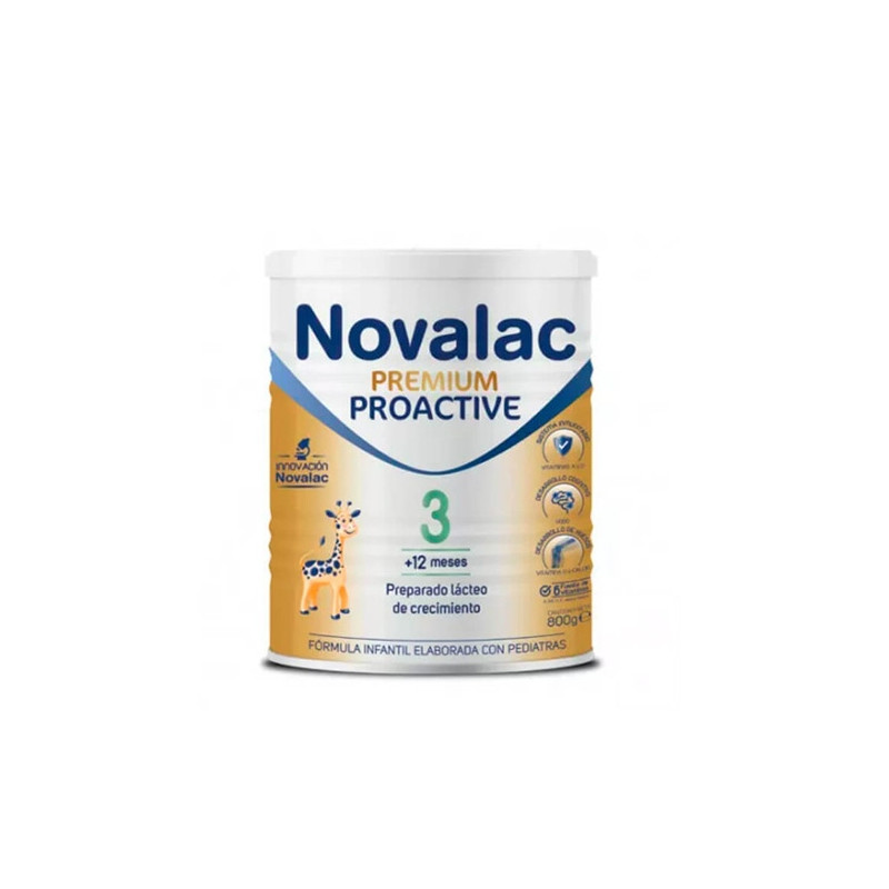 Novalac Premium Proactive 3 Leche de Crecimiento 12 Meses+ 800g