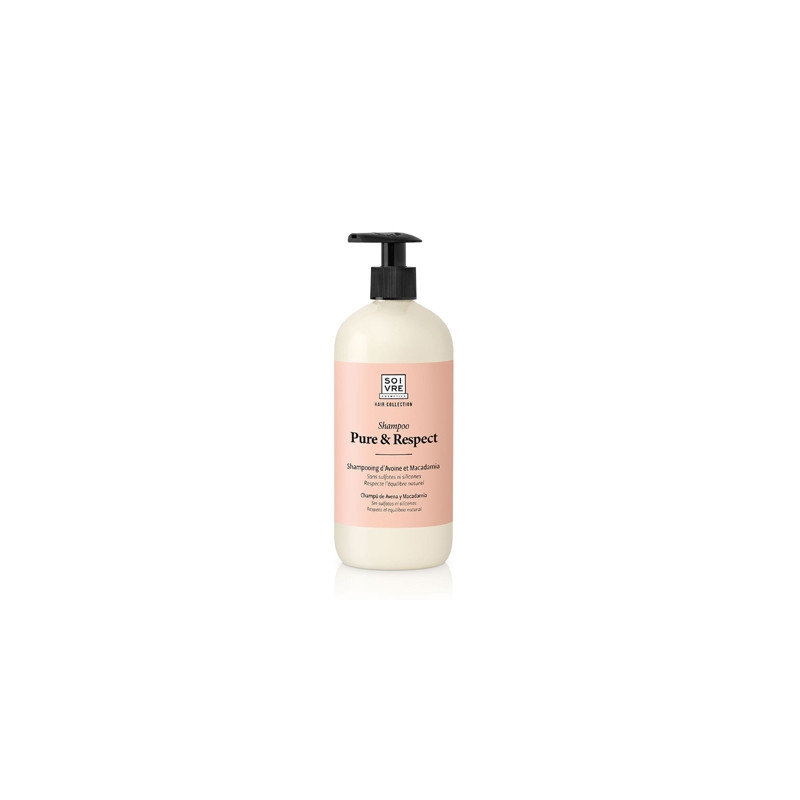 Soivre Champu Pure y Respect Avena y Macadamia 500ml