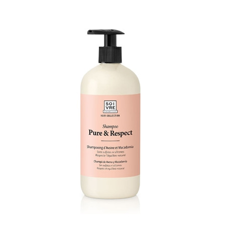 Soivre Champu Pure y Respect Avena y Macadamia 500ml