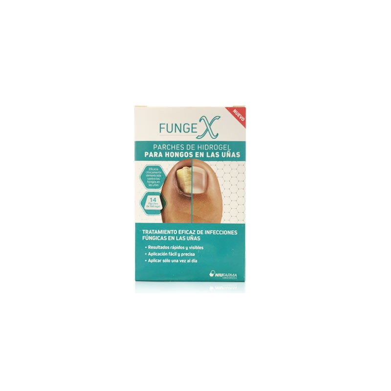 Fungex Parches Hidrogel Tratamiento Hongos UÃ±as 14 uds