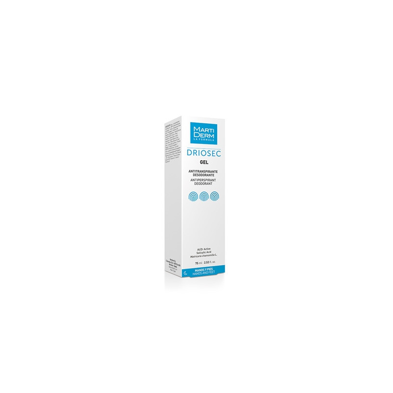 Martiderm Driosec Gel Desodorante Manos y Pies 75ml