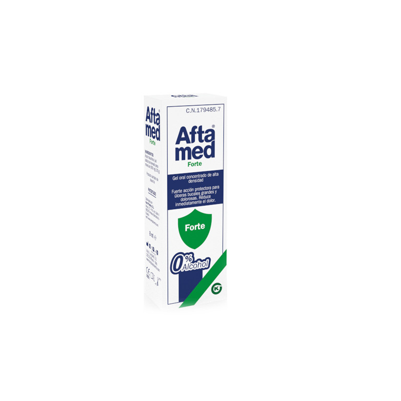 Aftamed Forte Gel Oral Protector Ulceras Bucales 15ml