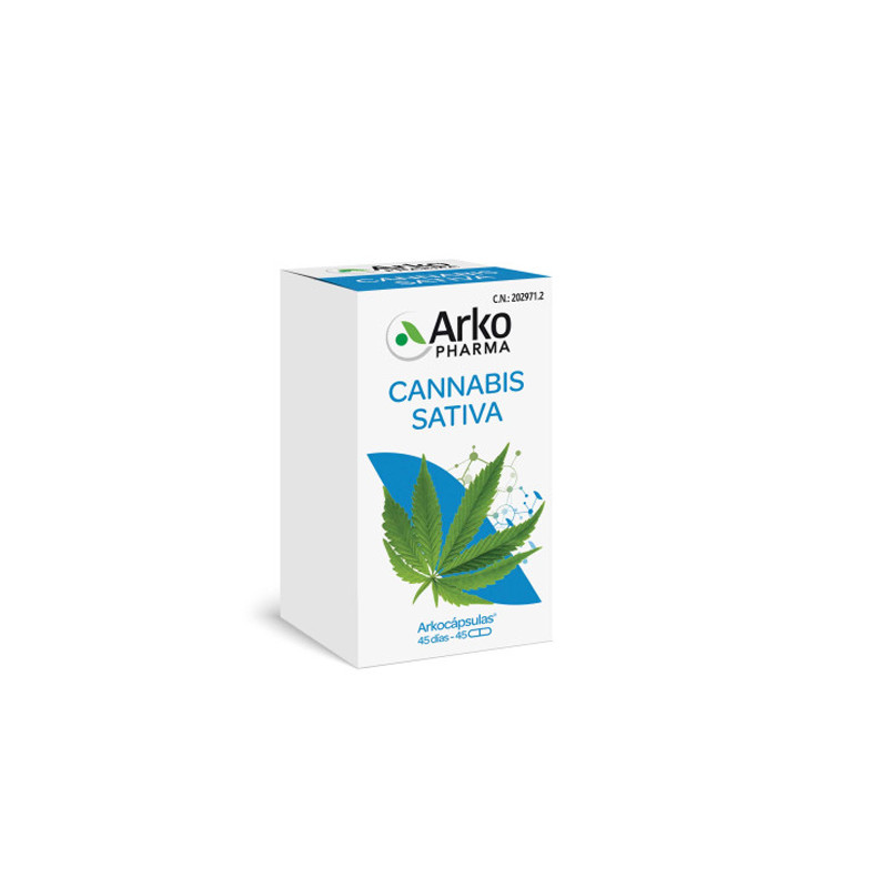 Arkocapsulas Cannabis Sativa 45 Capsulas