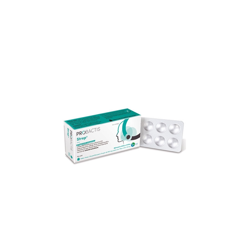 Probactis Strep Sistema Inmunitario Pastillas Sabor Fresa 30 Uds