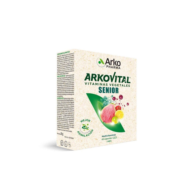 Arkovital Senior Vitaminas Vegetales 60 Capsulas