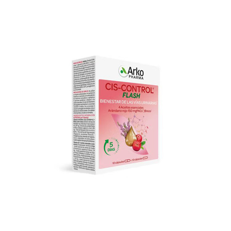 Arkopharma Cis-Control Cranberola Flash 20Caps