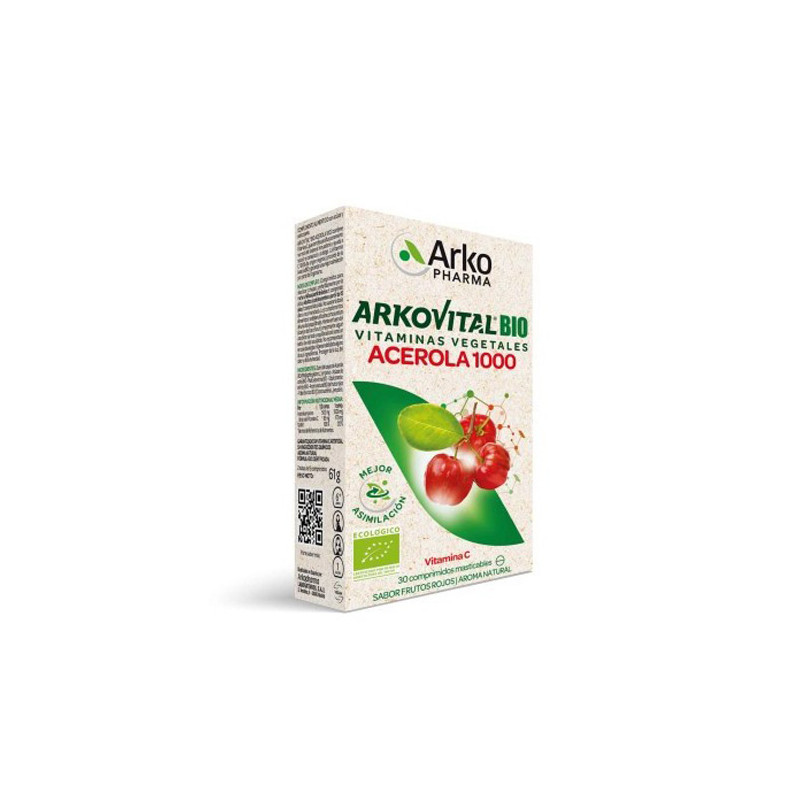 Arkovital Acerola 1000 Vitamina C 30 Comprimidos