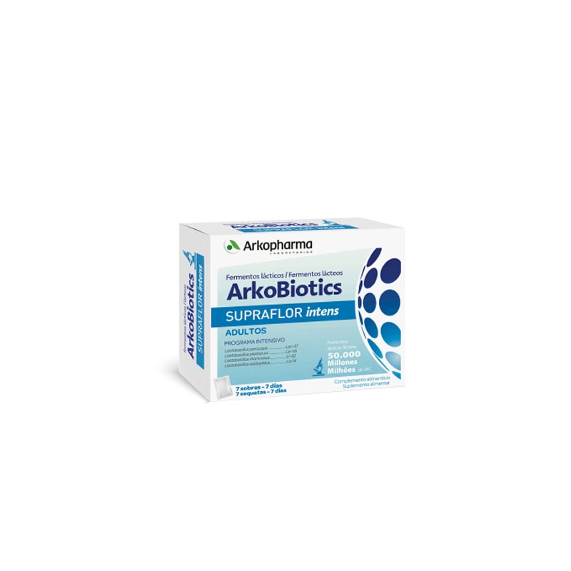 Arkobiotics Supraflor Intens Adultos Fermentos Lacticos 7 Sobres