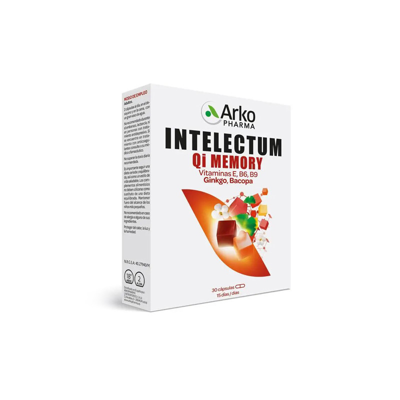 Arkopharma Intelectum Qi Memory 30Caps