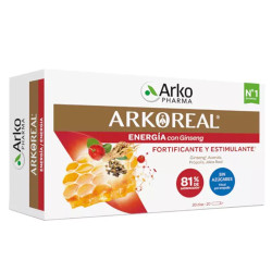 Arkoreal Energia con Ginseng 20 Ampollas