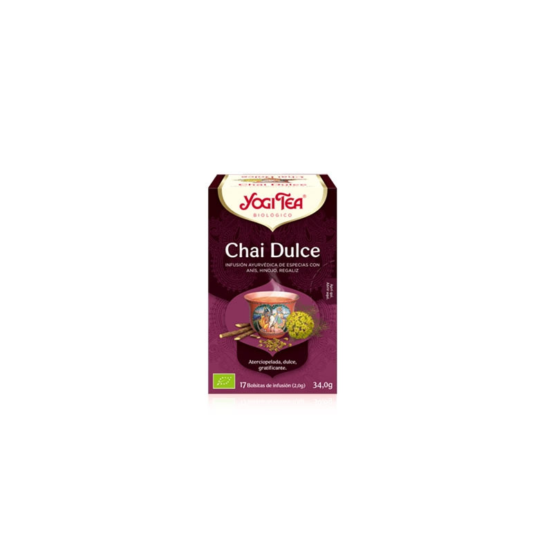 Yogi Tea Chai Dulce Infusion Anis Hinojo y Regaliz 17 Uds