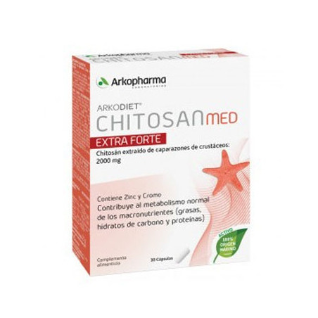 Arkodiet Chitosan Med Extra Forte 30 Capsulas