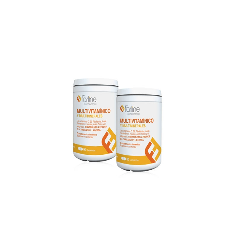Farline Multivitaminico y Multiminerales 120 Comprimidos