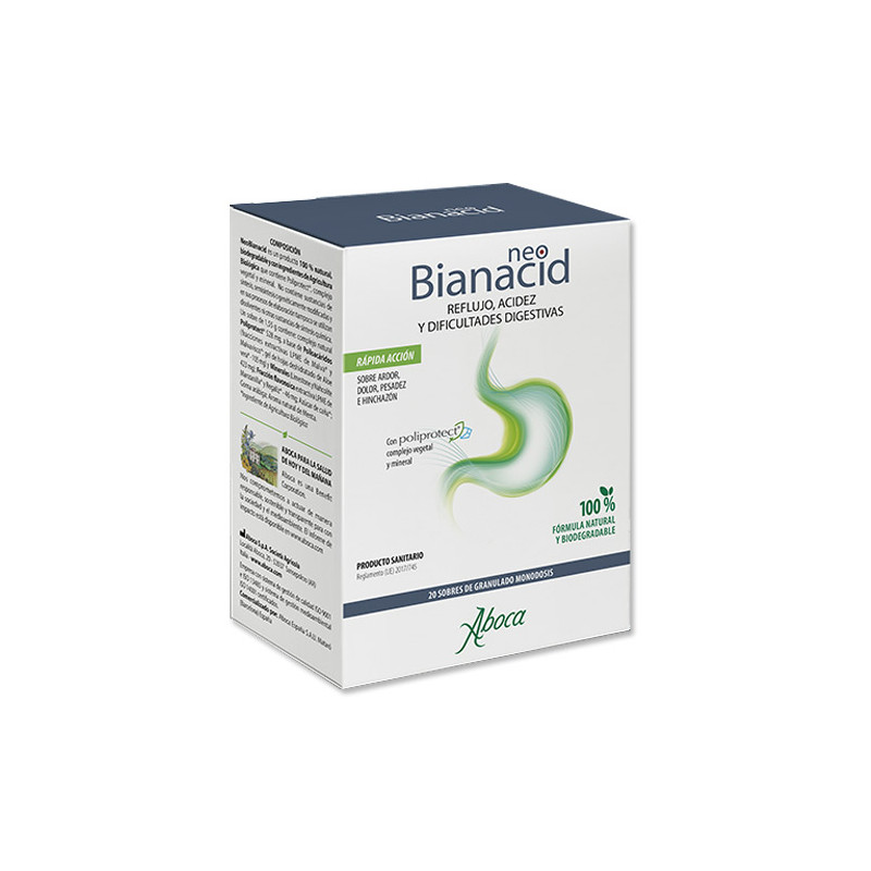Aboca Neobianacid Acidez y Reflujo 20 Sobres