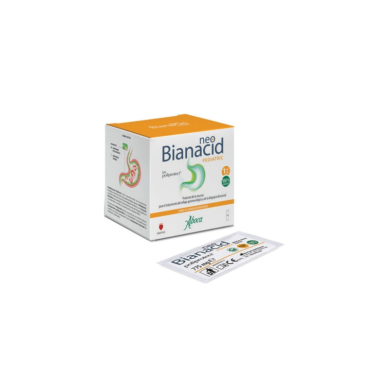 Aboca Neobianacid Pediatric Sabor Fresa 36 Sobres