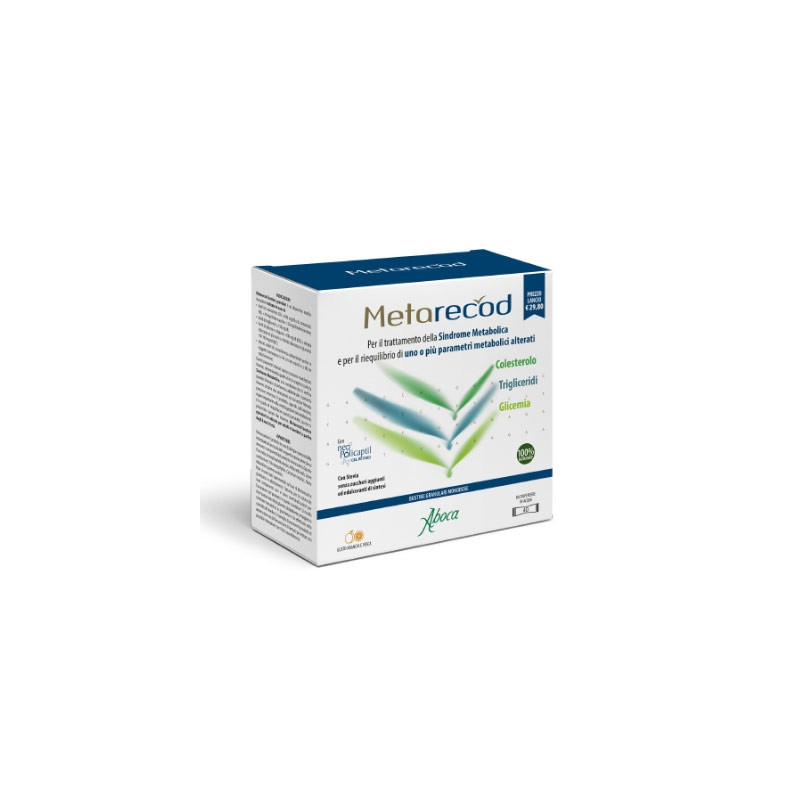 Aboca Metarecod  Sabor Naranja y Melocoton 40 Sobres