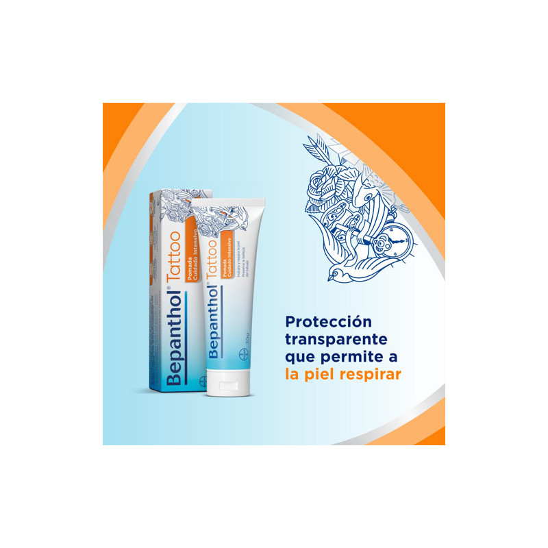 Bepanthol Tattoo Pomada Cuidado Intensivo 30gr