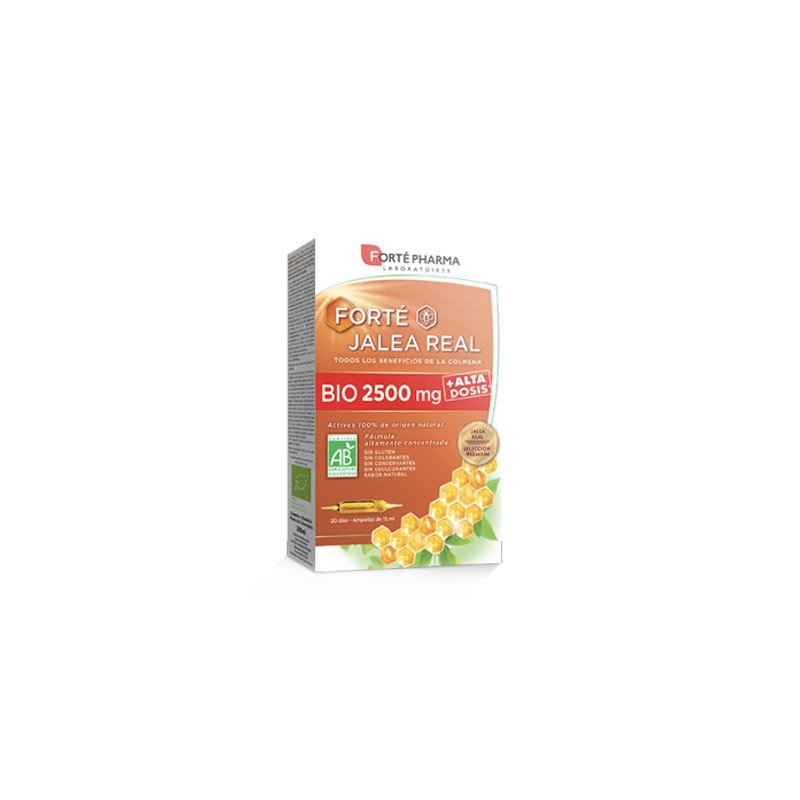 Forte Pharma Jalea Real Bio 2500mg 20 Ampollas