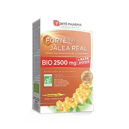 Forte Pharma Jalea Real Bio 2500mg 20 Ampollas
