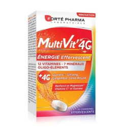 Forte Pharma Multivit 4G Energia 30 Comprimidos Efervescentes