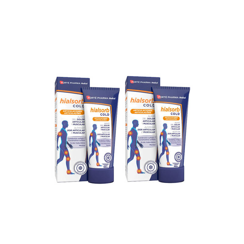 Forte Pharma Medical Hialsorb Cold Masaje Deportivo Duplo 2x100ml