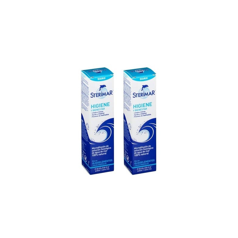 Sterimar Limpieza Nasal Microdifusion Duplo 2x100ml