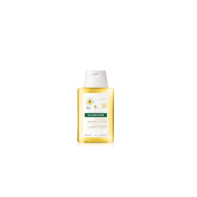 Klorane Champu Reflejos Dorados Extracto de Camomila 100ml - Farmacia en Casa Online