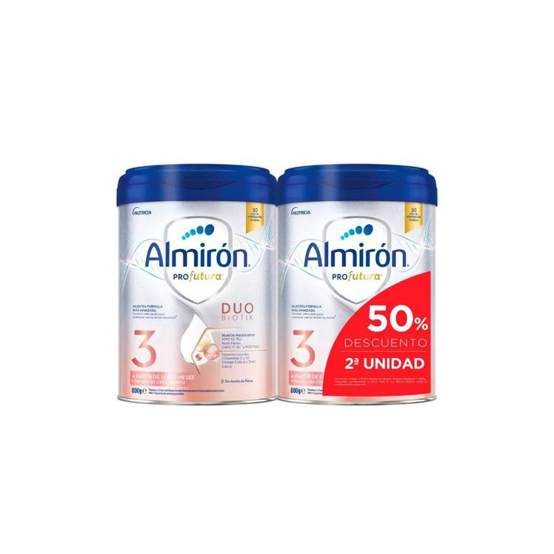 Almiron Profutura 3 Duo Biotik Leche de Crecimiento Duplo 2x800g