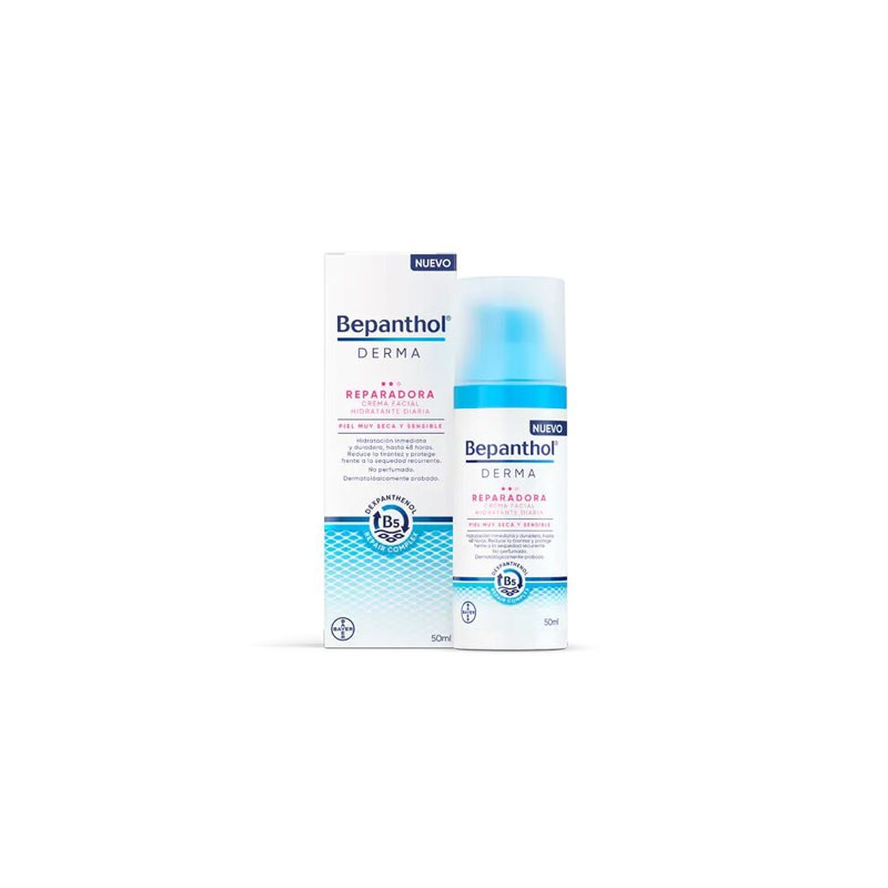 Bepanthol Derma Reparadora Cr Facial Hidratant Piel Muy Seca 50ml