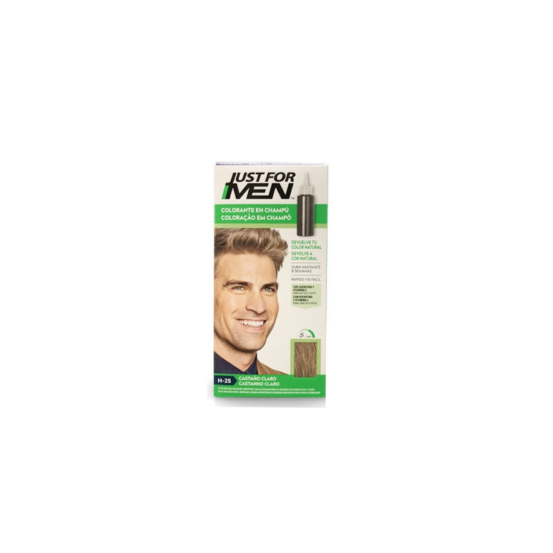 Just For Men Colorante en Champu Castaño Claro