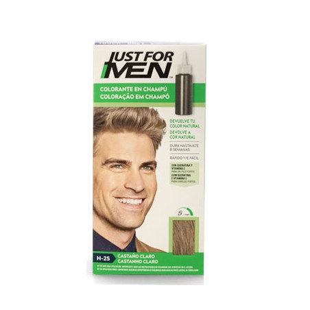 Just For Men Colorante en Champu Castaño Claro