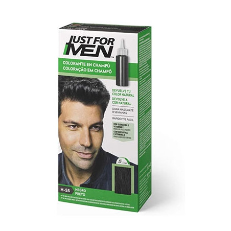 Just For Men Colorante en Champu Negro