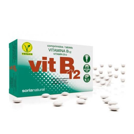 Soria Natural Vitamina B12 48 Comprimidos