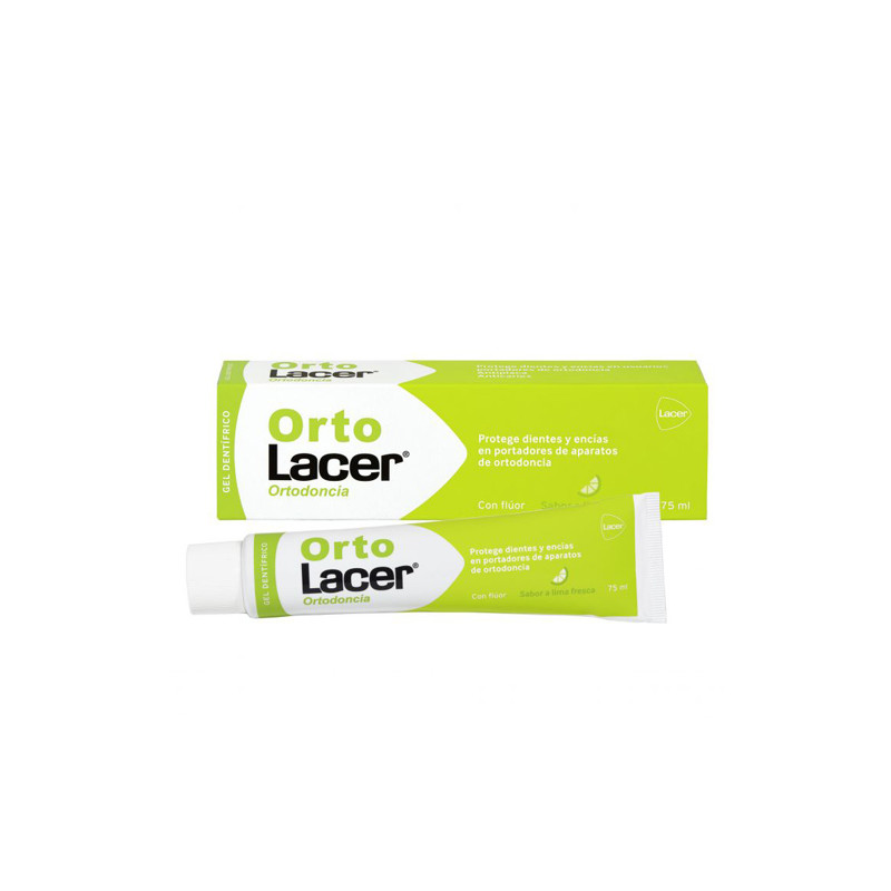 Lacer Orto Gel Dentifrico Lima Fresca 125ml