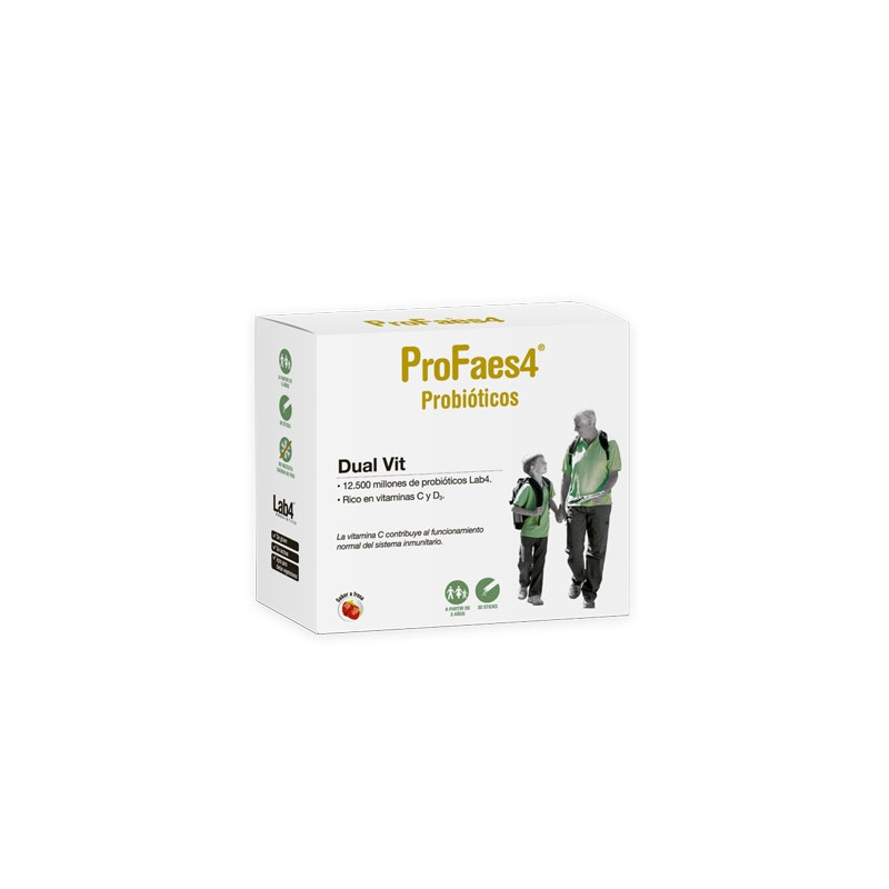 Profaes4 Probioticos Dual Vit 30 Sticks