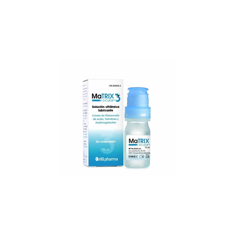 Matrix Ocular 3 Solucion Oftalmica Lubricante 10ml