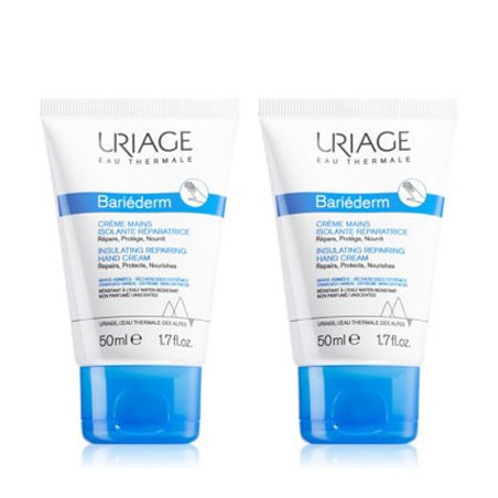 Uriage Bariederm CICA Crema Manos Reparadora Duplo 2x50ml