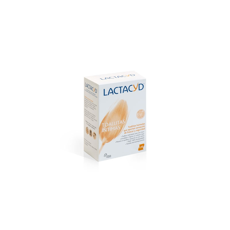 Lactacyd Íntimo toallitas 10 uds