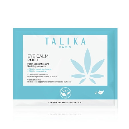 Talika Eye Calm Parches Efecto Flash Bolsas y Ojeras con CBD